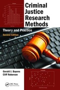 Cover: Criminal Justice Research Methods - Routledge