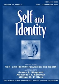 Enlarge image Cover: Self- and Identity-Regulation and Health - Psychology Press Ltd