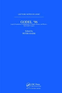 Abbildung von: Goedel 96: Logical Foundations of Mathematics, Computer Science, and Physics - CRC Press