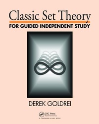 Abbildung von: Classic Set Theory - CRC Press