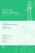 Cover: Social Influence and Creativity - Psychology Press Ltd