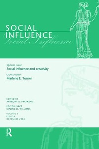 Enlarge image Cover: Social Influence and Creativity - Psychology Press Ltd