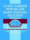 Cover: Clayey Barrier Systems for Waste Disposal Facilities - CRC Press