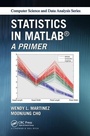 Cover: Statistics in MATLAB - CRC Press