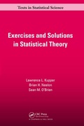 Cover: Exercises and Solutions in Statistical Theory - CRC Press
