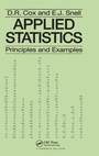 Cover: Applied Statistics - Principles and Examples - Routledge