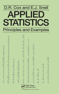Enlarge image Cover: Applied Statistics - Principles and Examples - Routledge