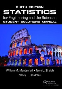 Enlarge image Cover: Statistics for Engineering and the Sciences Student Solutions Manual - CRC Press