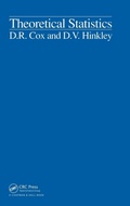 Cover: Theoretical Statistics - CRC Press
