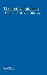 Enlarge image Cover: Theoretical Statistics - CRC Press