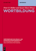 Cover: Wortbildung - De Gruyter