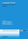 Cover: Language Contact. Volume 2 - De Gruyter Mouton