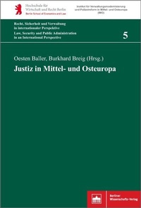 Abbildung von: Justiz in Mittel- und Osteuropa - Berliner Wissenschafts-Verlag