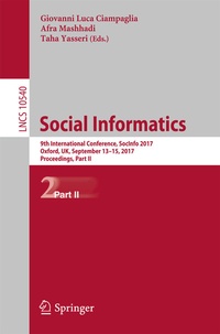 Abbildung von: Social Informatics - Springer