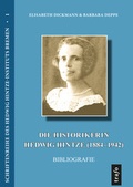 Cover: Die Historikerin Hedwig Hintze (1884-1942) - trafo Wissenschaftsverlag