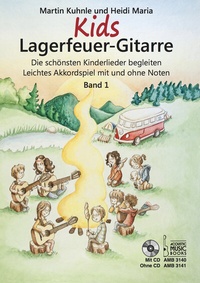 Abbildung von: Kids Lagerfeuer-Gitarre. Mit CD - Acoustic Music Books