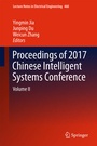 Cover: Proceedings of 2017 Chinese Intelligent Systems Conference - Springer