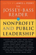 Cover: The Jossey-Bass Reader on Nonprofit and Public Leadership - Jossey-Bass