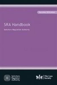 Enlarge image Cover: SRA Handbook (December 2018) - The Law Society