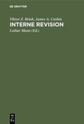 Cover: Interne Revision - De Gruyter