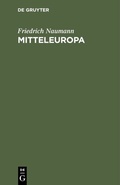 Cover: Mitteleuropa - De Gruyter