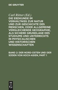 Cover: Der Nord-Osten und der S&uuml;den von Hoch-Asien - De Gruyter