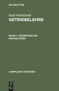 Cover: Geometrische Grundlagen - De Gruyter