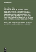 Cover: Die Sinai-Halbinsel, Pal&auml;stina und Syrien, Abschn. 1. Die Sinai-Halbinsel - De Gruyter