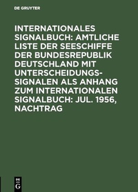 Abbildung von: Jul. 1956, Nachtrag - De Gruyter