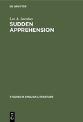 Cover: Sudden Apprehension - De Gruyter Mouton