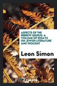 Enlarge image Cover: Aspects of the Hebrew Genius - Trieste Publishing