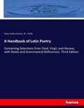 Cover: A Handbook of Latin Poetry - Hansebooks