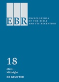 Cover: Encyclopedia of the Bible and Its Reception (EBR) / Mass - Midnight - De Gruyter
