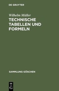 Cover: Technische Tabellen und Formeln - De Gruyter