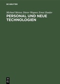Cover: Personal und neue Technologien - De Gruyter Oldenbourg