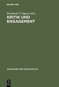 Abbildung von: Kritik und Engagement - De Gruyter Oldenbourg