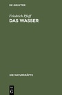 Cover: Das Wasser - De Gruyter Oldenbourg