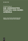 Cover: Politische Geographie der Vereinigten Staaten von Amerika - De Gruyter Oldenbourg