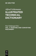 Cover: Hoisting and Conveying Machinery - De Gruyter Oldenbourg