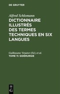 Cover: Sid&eacute;rurgie - De Gruyter Oldenbourg
