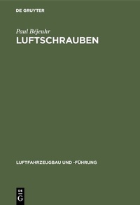 Abbildung von: Luftschrauben - De Gruyter Oldenbourg