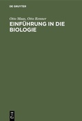 Abbildung von: Einführung in die Biologie - De Gruyter Oldenbourg