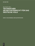 Cover: Maschinenbau und Elektrotechnik - De Gruyter Oldenbourg