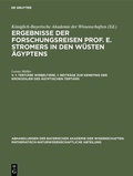Cover: Terti&auml;re Wirbeltiere, 1: Beitr&auml;ge zur Kenntnis der Krokodilier des &auml;gyptischen Terti&auml;rs - De Gruyter Oldenbourg