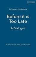Cover: Before it is Too Late - I.B. Tauris