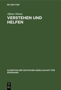 Cover: Verstehen und Helfen - De Gruyter Oldenbourg
