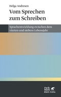 Cover: Vom Sprechen zum Schreiben - Klett-Cotta