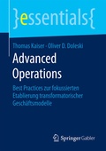 Cover: Advanced Operations - Springer Gabler
