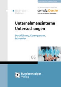 Abbildung von: Unternehmensinterne Untersuchungen - Reguvis Fachmedien
