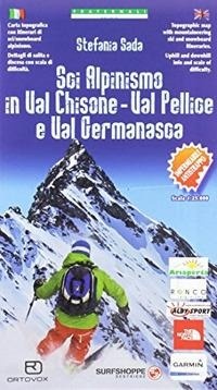 Abbildung von: Val Chisone - Val Pellice - Val Germanasca Ski touring map - Fraternali Editore
